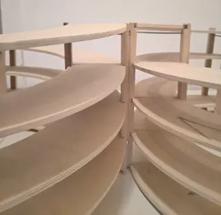 Hand made N - Toebehoren - Twee klimspiralen, R1 + R2