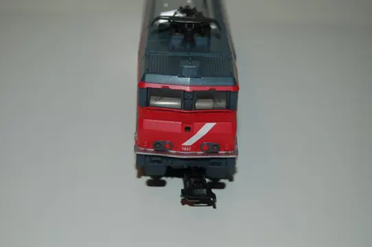 Märklin H0 - 37262 - Elektrische locomotief - Serie 1600 met wapen van Amersfoort in rode kleurstelling - NS Cargo