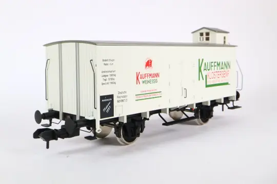 Märklin 1 - 58311 - Goederenwagenset - Gesloten goederenwagen 'Kauffmann' met voertuig - DRG