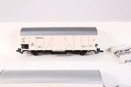 Roco H0 - 4360/46256/46047/46235/46400 - Goederenwagon - 6 goederenwagens, verschillende types - DB