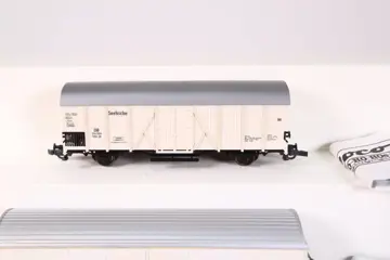 Roco H0 - 4360/46256/46047/46235/46400 - Goederenwagon - 6 goederenwagens, verschillende types - DB