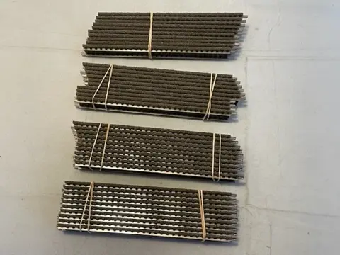 Fleischmann H0 - 6101 - Rails - 40 rechte rails 200 mm Profi-rail - (8437)