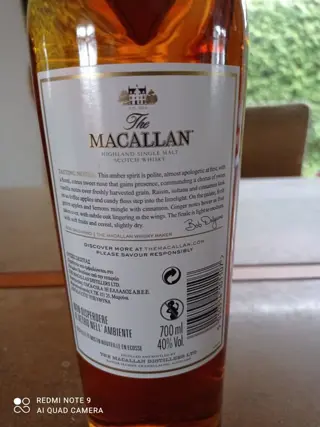 Macallan Amber - The 1824 Series - Original bottling - 700ml