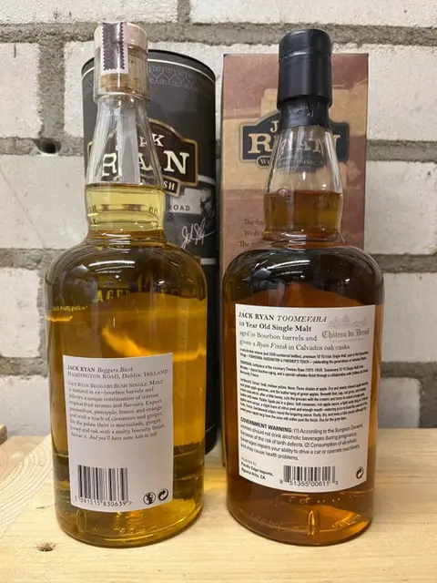 Jack Ryan 12 years old & 10 years old Calvados - 70cl - 2 flessen