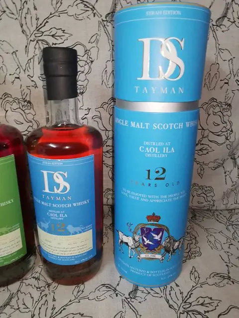 Blair Athol 2009 + Caol Ila 2010 12 years old Syrah Edition - DS Tayman - b. 2022 - 70cl - 2 flessen