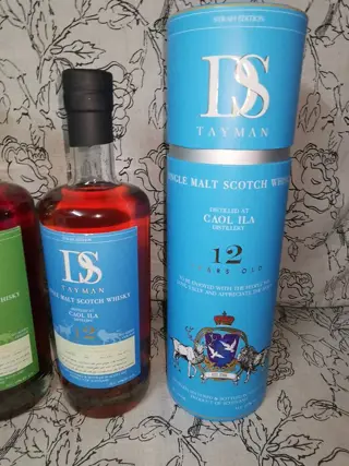 Blair Athol 2009 + Caol Ila 2010 12 years old Syrah Edition - DS Tayman - b. 2022 - 70cl - 2 flessen