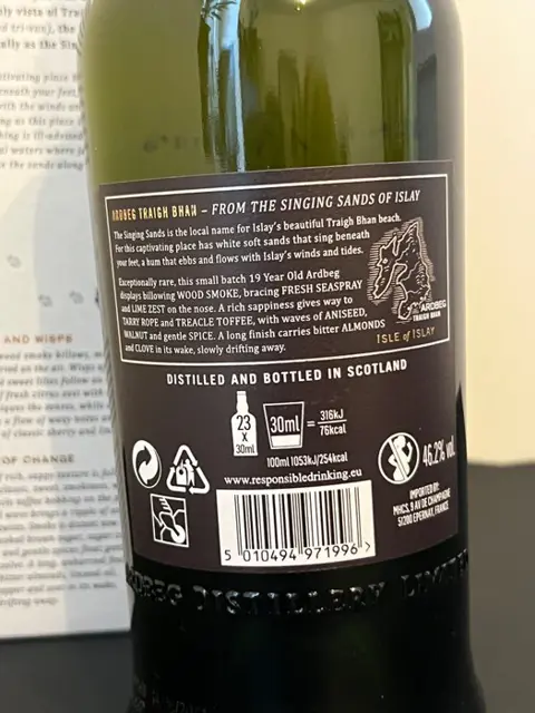 Ardbeg 19 years old Traigh Bhan Batch 3 - Original bottling - 70cl