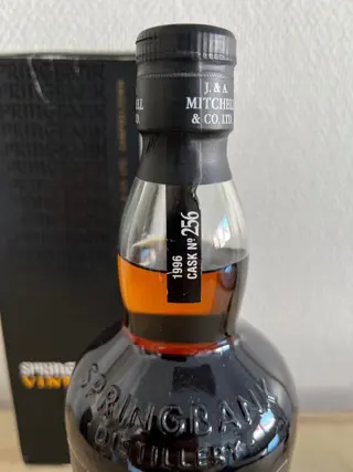 Springbank 1996 Cask no. 256 - Original bottling - b. 2008 - 70cl