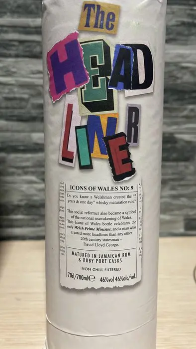 Penderyn Icon of Wales No.9 - Headliner - Original bottling - 700ml