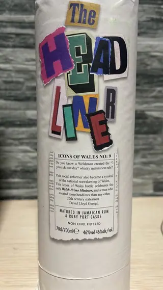 Penderyn Icon of Wales No.9 - Headliner - Original bottling - 700ml