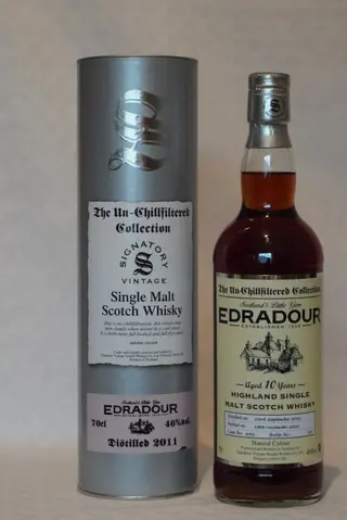 Glendullan 2009 & Edradour 2011 The Un-Chillfiltered Collection - Signatory Vintage - 70cl