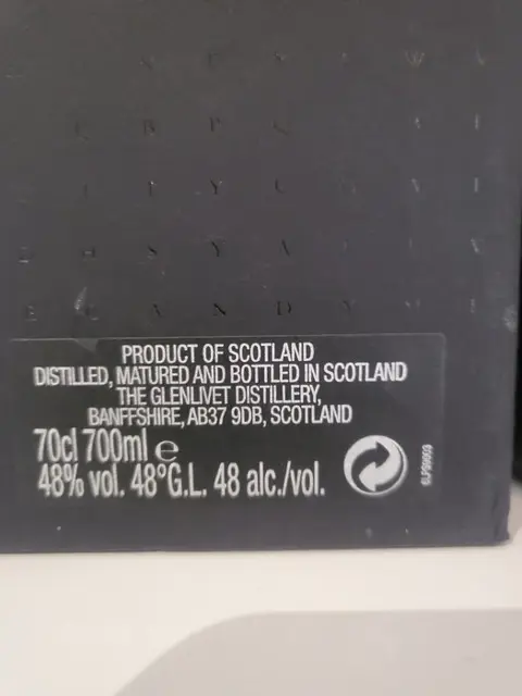 Genlivet Cipher - Original bottling - 70cl