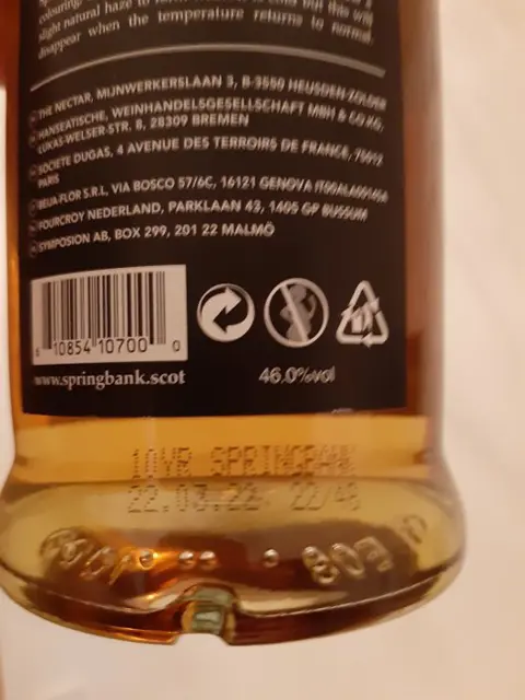 Springbank 10 years old - Original bottling - b. 2022 - 70cl