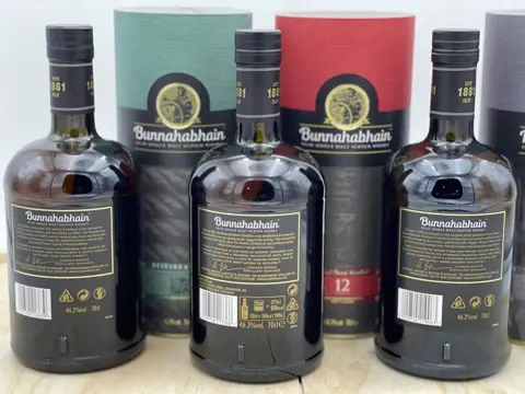 Bunnahabhain Stiuireadair - 12 years old - Toiteach A Dha - Original bottling - 70cl - 3 flessen