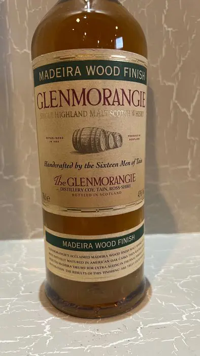 Glenmorangie Madeira Wood finish - Original bottling - b. Late 1990s early 2000s - 70cl