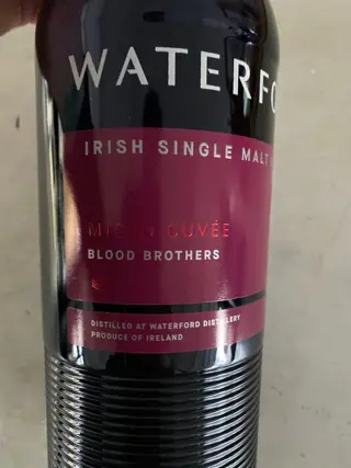 Waterford Micro Cuvee Blood Brothers - Original bottling - 700ml