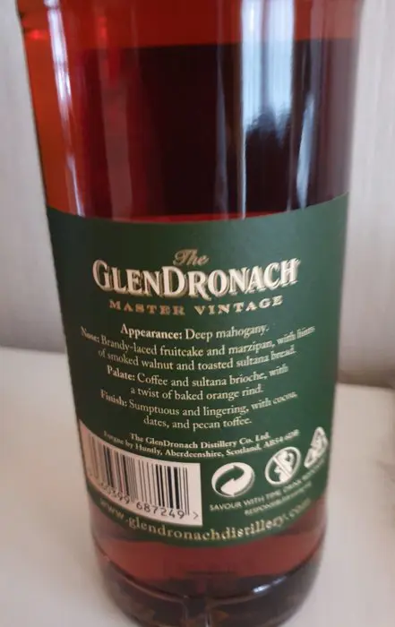 Glendronach 1993 25 years old Master Vintage - Original bottling - 700ml