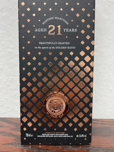Bowmore 21 years old Aston Martin Masters’ Selection - Edition 1 - Original bottling - 700ml