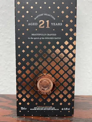 Bowmore 21 years old Aston Martin Masters’ Selection - Edition 1 - Original bottling - 700ml