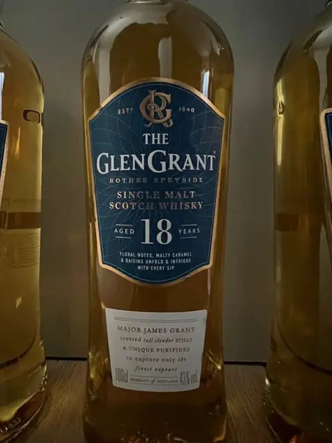 Glen Grant 18 years old - Original bottling - 100cl - 3 flessen