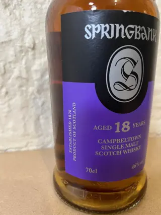 Springbank 18 years old - Original bottling - b. 2022 - 70cl