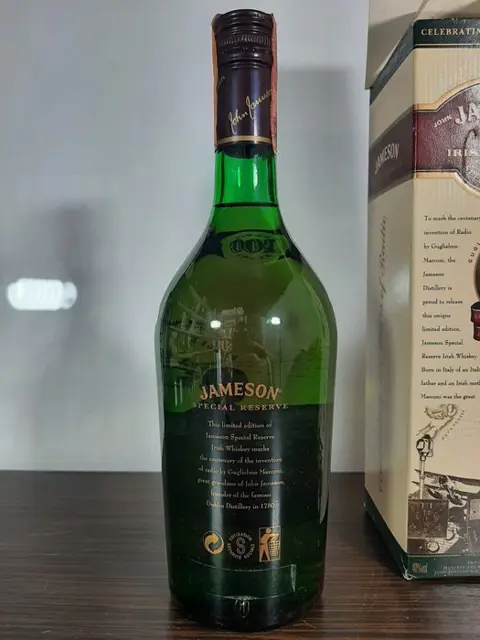 Jameson Special Reserve - 100 years of Radio Gugliemo Marconi - b. Jaren 1990 - 700ml