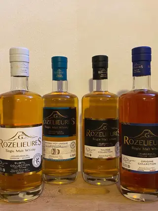 Rozelieures Subtil Collection, Ex Vosne Romanee Cask, Tourbe & Origine - 70cl - 4 flessen