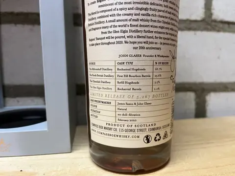 Compass Box Rogues Banquet - 700ml