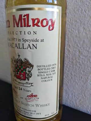 Macallan 1979 24 years old Cask no. 835 - John Milroy - b. 2003 - 70cl