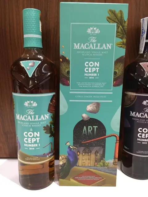 Macallan Concept No. 1- No. 2 & No. 3 - Original bottling - 700ml - 3 flessen
