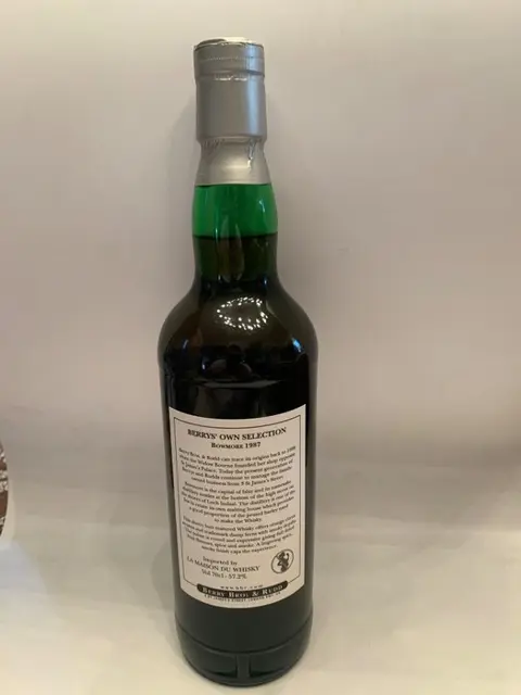 Bowmore 1987 Cask no. 22532 for LaMaison du Whisky - Berry Bros & Rudd - b. 2011 - 70cl
