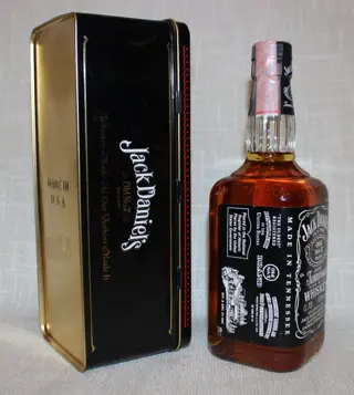 Jack Daniel's Old No 7 - tin gift box - Original bottling - b. 1997 - 700ml