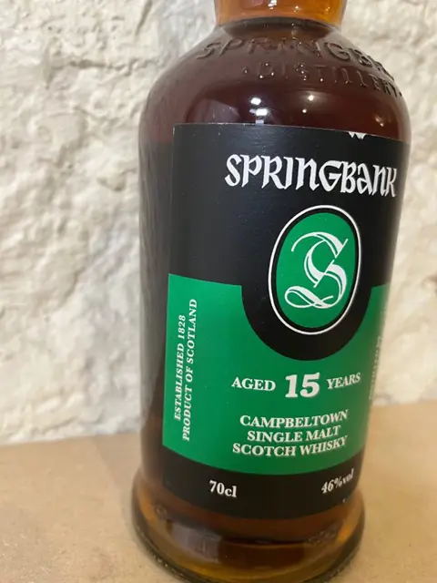 Springbank 15 years old - Original bottling - b. 2022 - 70cl
