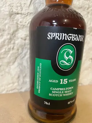 Springbank 15 years old - Original bottling - b. 2022 - 70cl