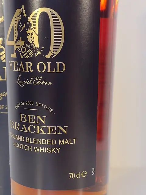Ben Bracken 40 years old - 70cl