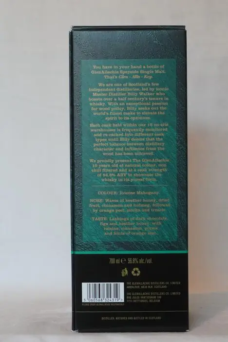 Glenallachie 10 years old Cask Strength batch 7 - Original bottling - 700ml