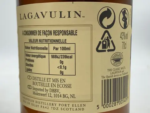 Lagavulin 16 years old - Original bottling - 70cl