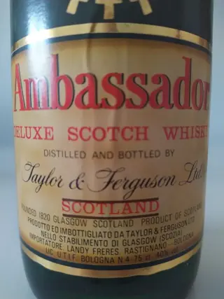 Ambassador - b. Jaren 1980 - 75cl - 3 flessen