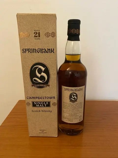 Springbank 21 years old - Original bottling - b. Jaren 2000 - 70cl