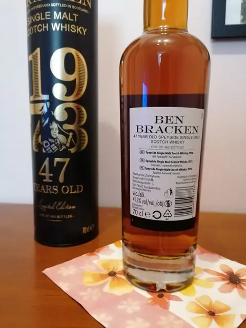 Ben Bracken 1973 47 years old Cask Strength - 70cl