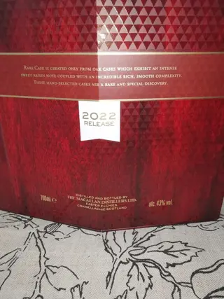 Macallan Rare Cask 2022 Release - Original bottling - 700ml