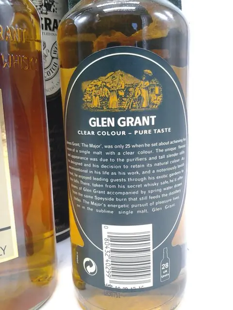 Glen Grant Highland Malt & 5 years old - Original bottling - b. Jaren 1980, Jaren 1990 - 1 Litre, 70cl - 2 flessen