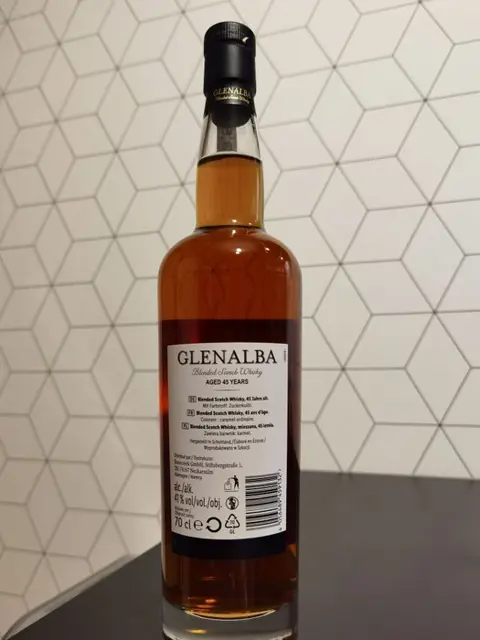Glenalba 45 years old Batch PK1 - Clydesdale Scotch Whisky - 700ml