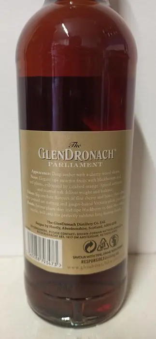 Glendronach 21 years old Parliament - Original bottling - 700ml