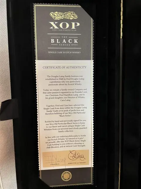 Macallan 1989 30 years old Cask no. 15636 XOP Black - Douglas Laing - b. 2019 - 70cl