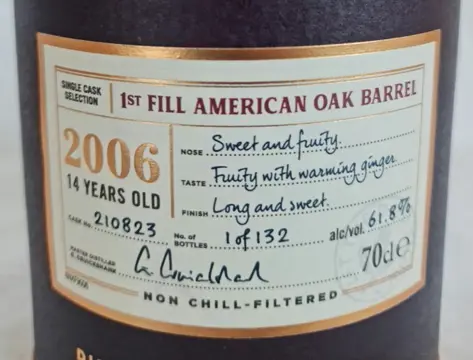 Aberlour 2006 14 years old Single Cask Selection - Original bottling - 70cl