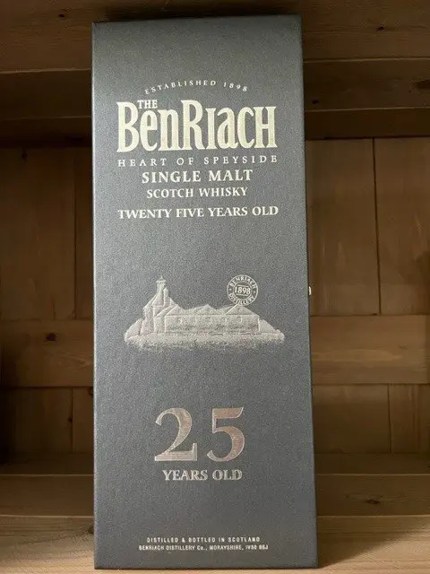 Benriach 25 years old - Original bottling - b. Jaren 2000 - 70cl