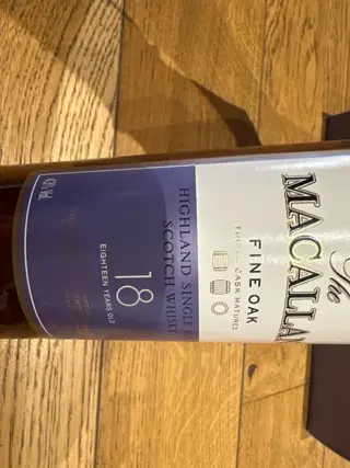 Macallan 18 years old Fine Oak - Original bottling - 700ml