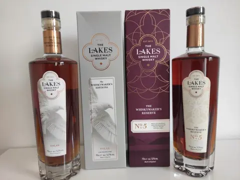 The Lakes Volar & Whiskymaker´s Reserve No: 5 - 70cl - 2 flessen
