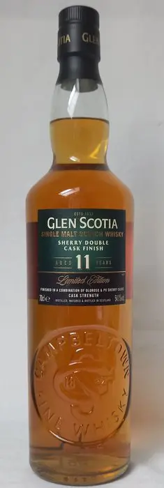 Glen Scotia 11 years old Sherry Double Cask Finish - Original bottling - 70cl